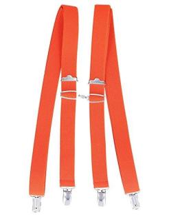 Damenhosenträger H Form 2 5cm breit 115cm lang 4 starke Metallklipps elastisch